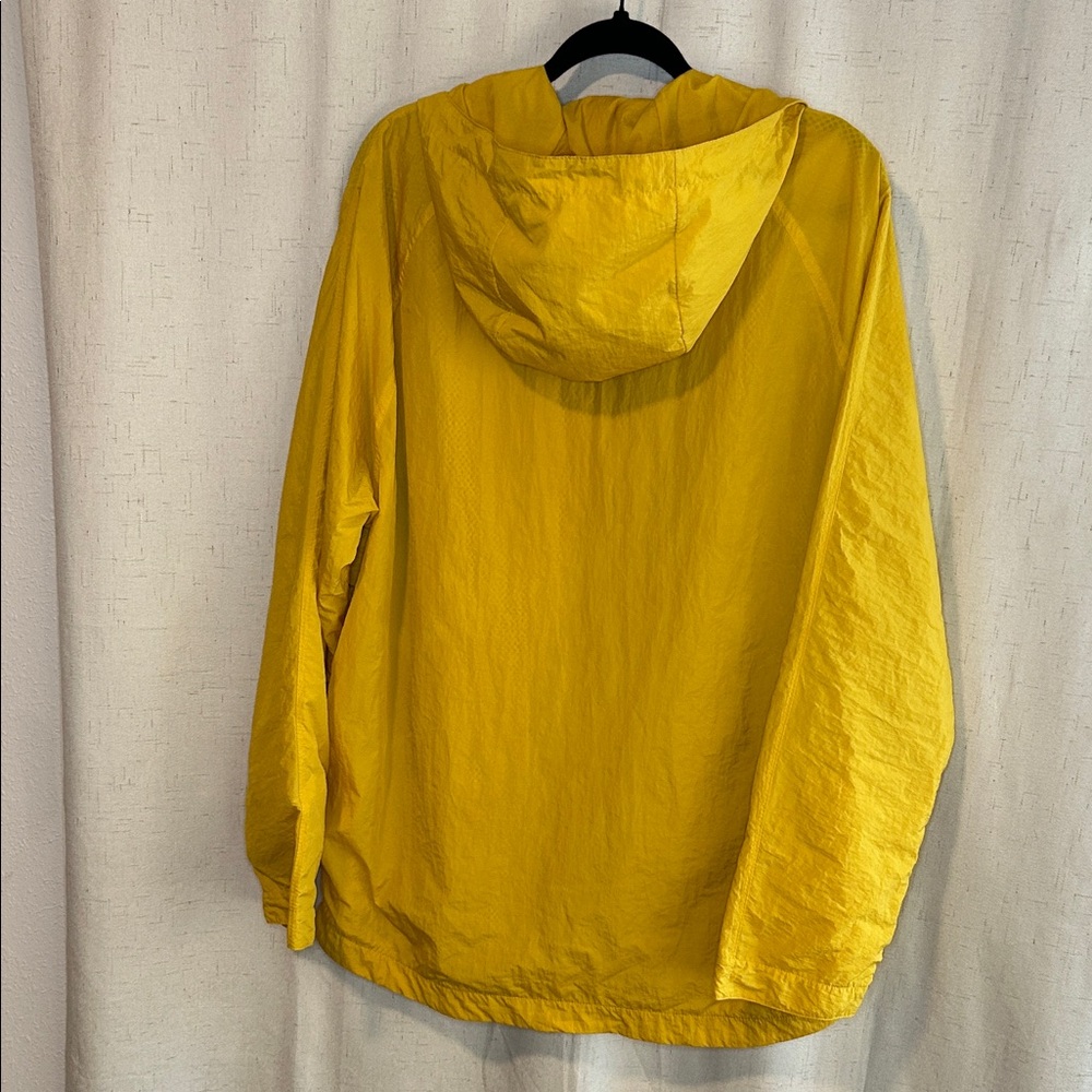 ADIDAS Hooded Windbreaker Jacket (Yellow) - Picture 4 of 4